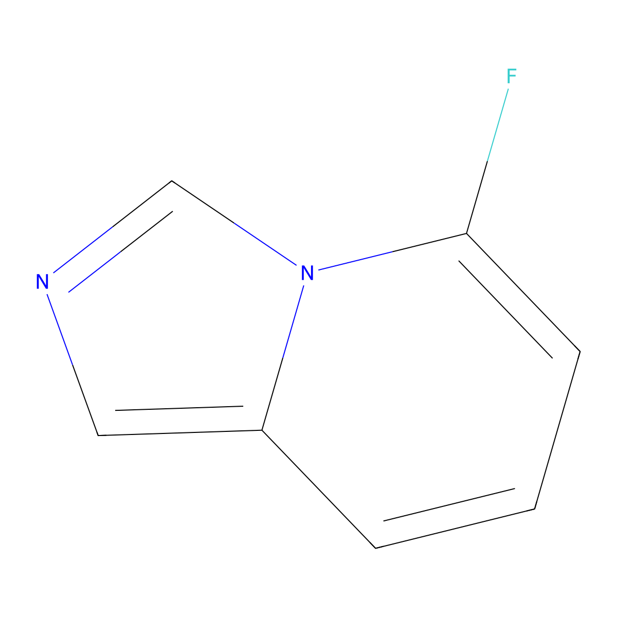 5-Fluoroimidazo[1,5-a]pyridine molecular structure, CAS 1427369-28-5