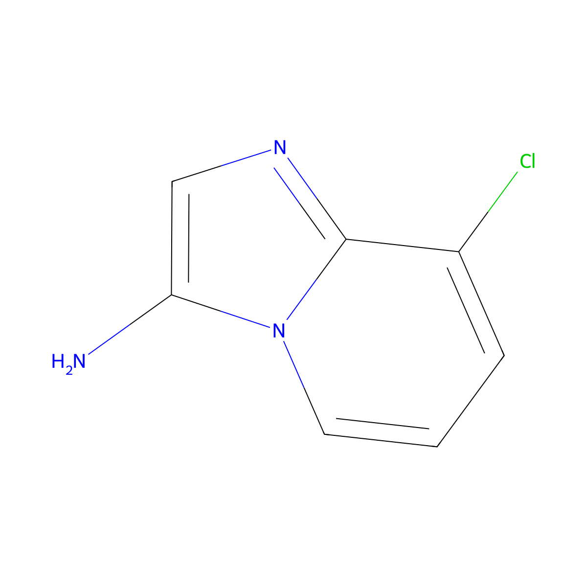 8-Chloroimidazo[1,2-a]pyridin-3-amine molecular structure, CAS 1427372-54-0
