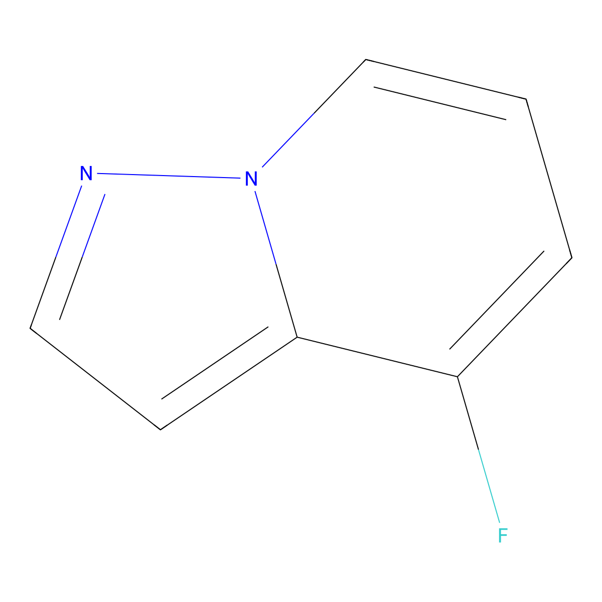 4-Fluoropyrazolo[1,5-A]pyridine molecular structure, CAS 1427378-42-4
