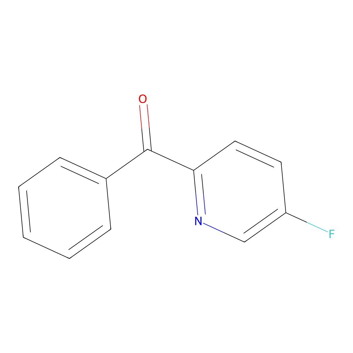 2-Benzoyl-5-fluoropyridine molecular structure, CAS 1427379-15-4