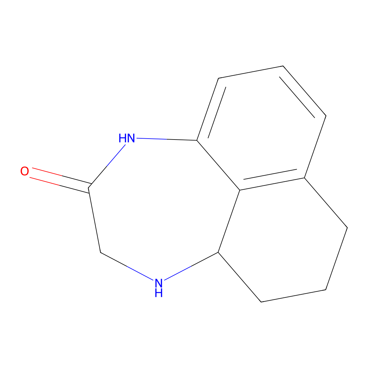 10,13-Diazatricyclo[7.4.1.0,5,14]tetradeca-5,7,9(14)-trien-11-one molecular structure, CAS 1427379-28-9