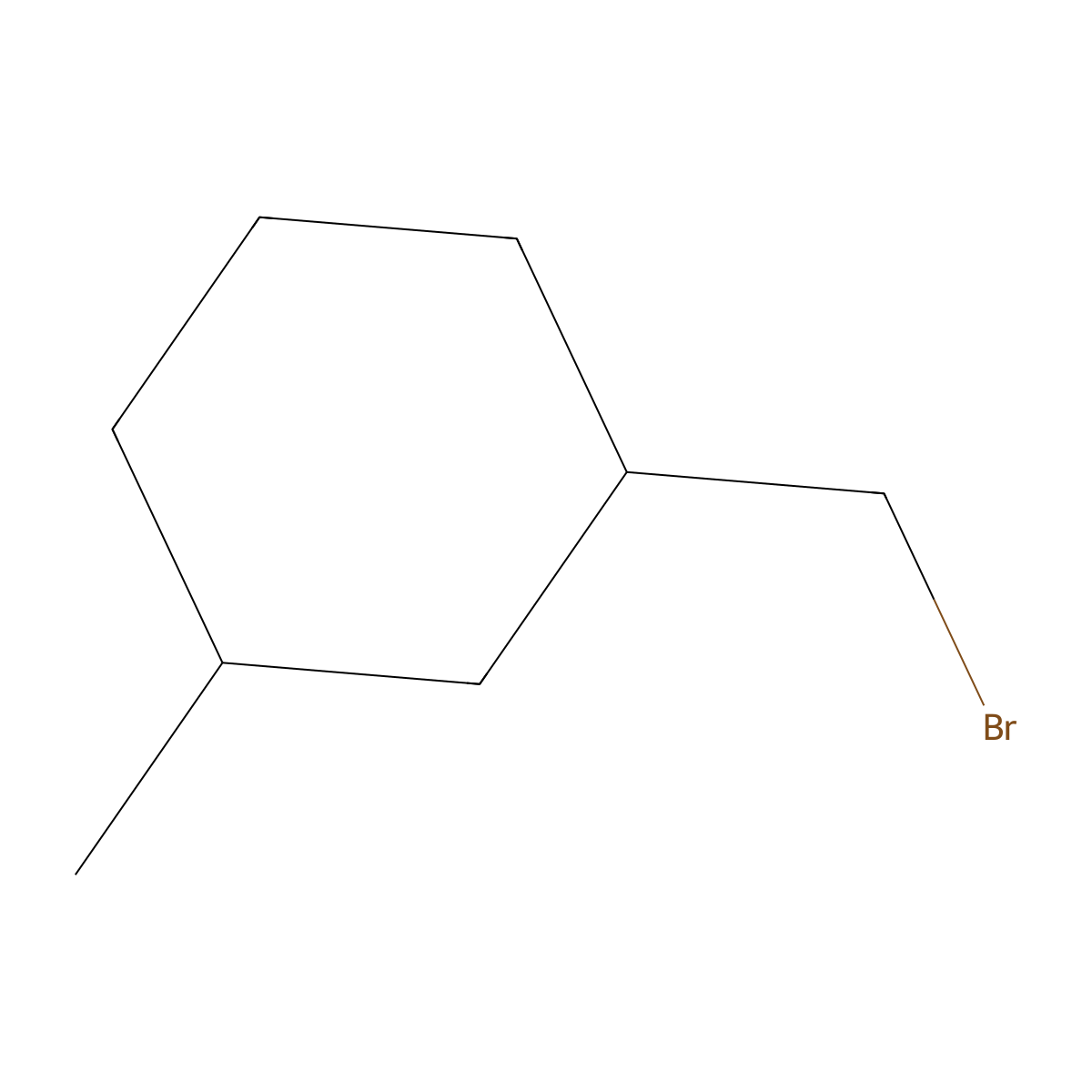 1-(Bromomethyl)-3-methylcyclohexane molecular structure, CAS 1427380-37-7