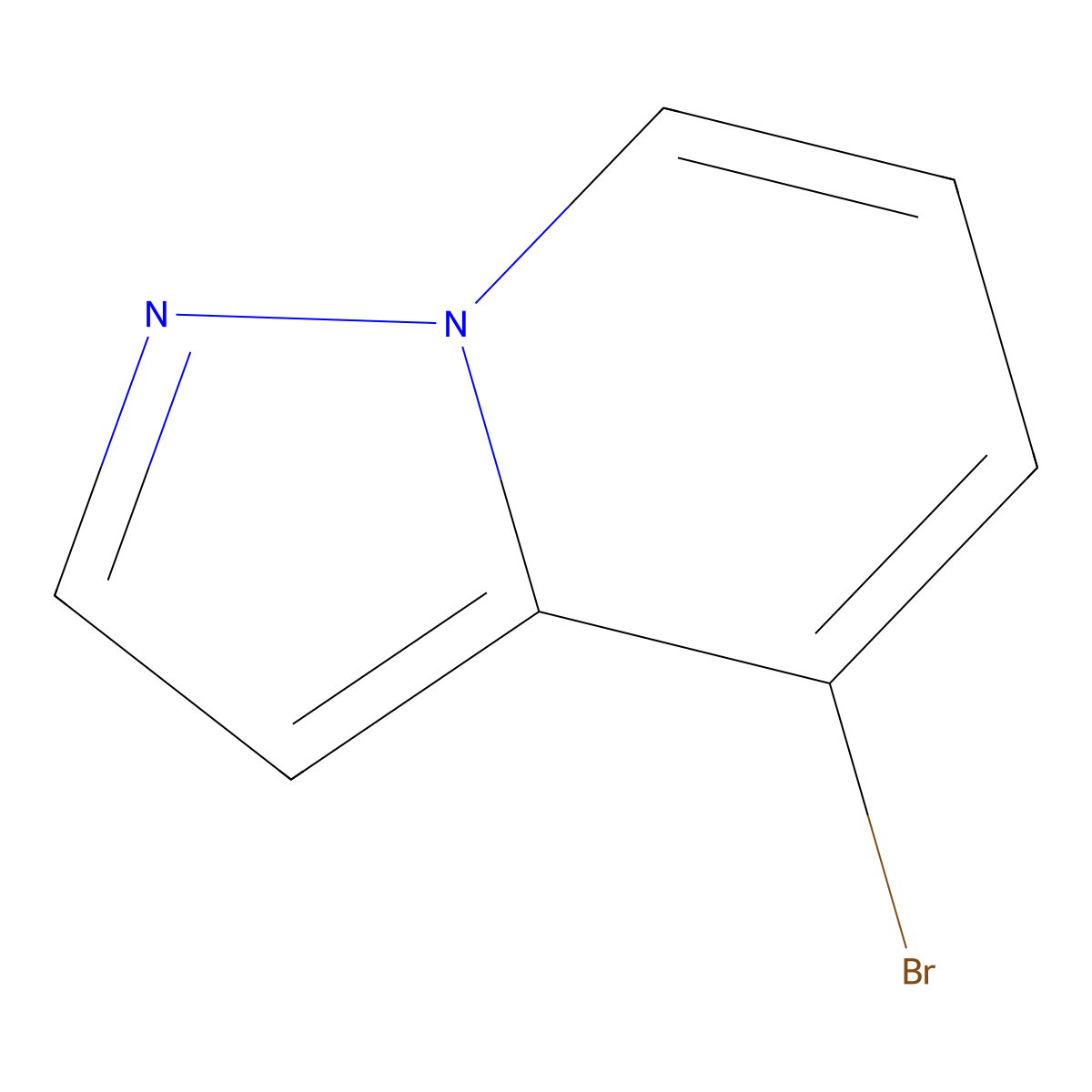 4-Bromopyrazolo[1,5-a]pyridine molecular structure, CAS 1427404-87-2