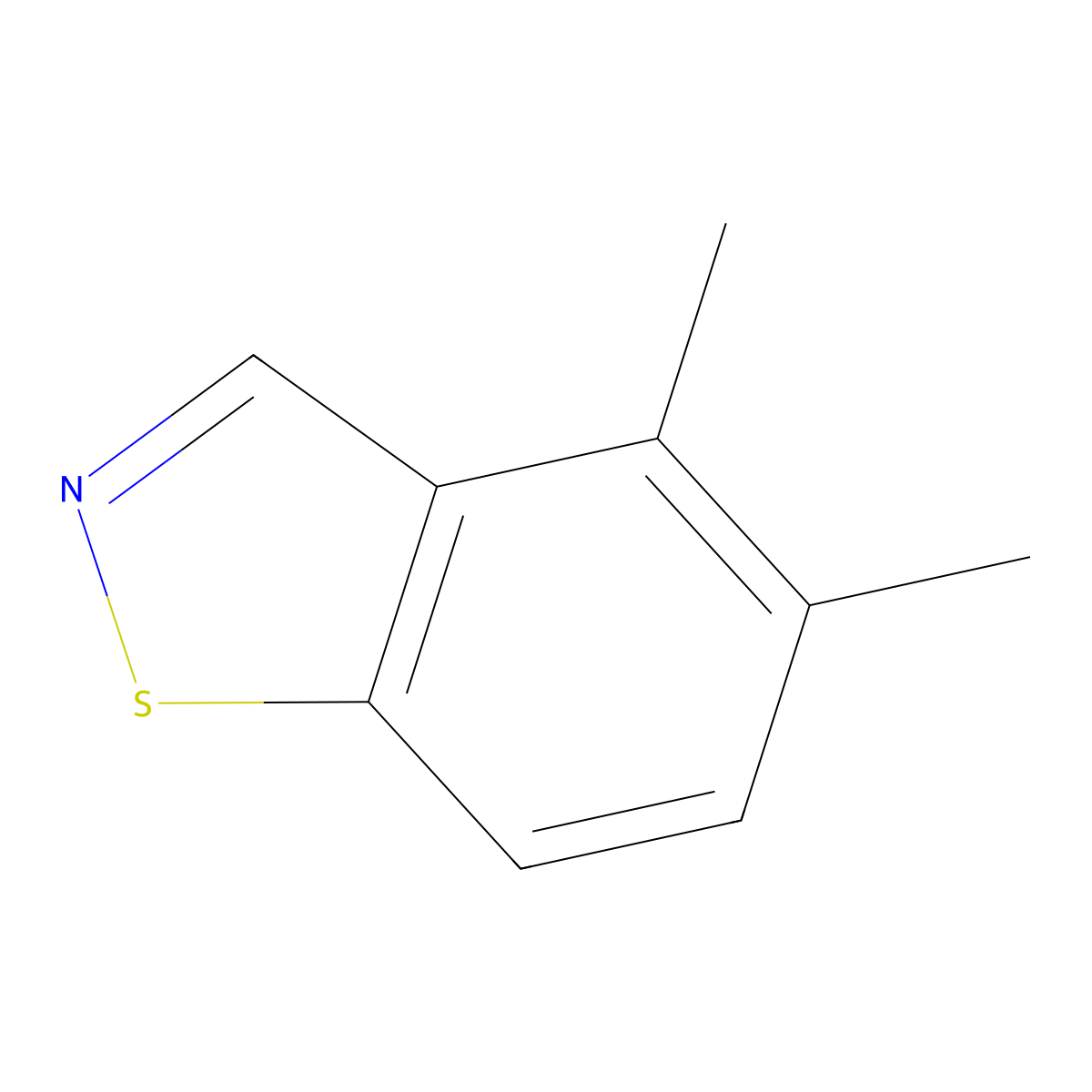 4,5-Dimethylbenzo[d]isothiazole molecular structure, CAS 1427418-49-2