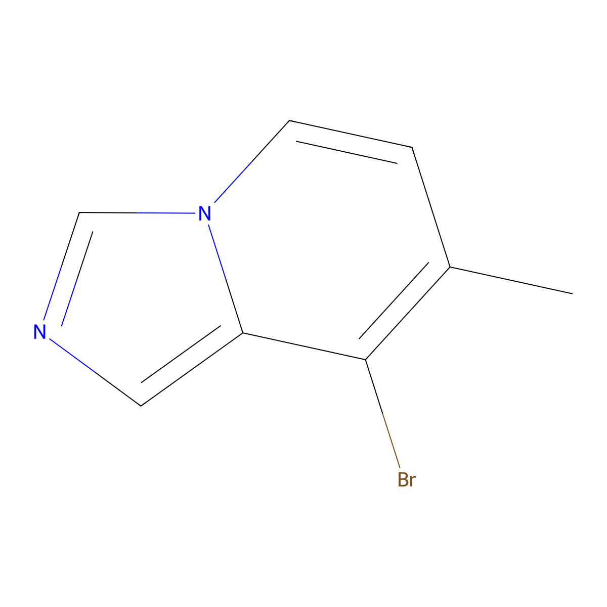 8-Bromo-7-methyl-imidazo[1,5-a]pyridine molecular structure, CAS 1427423-81-1