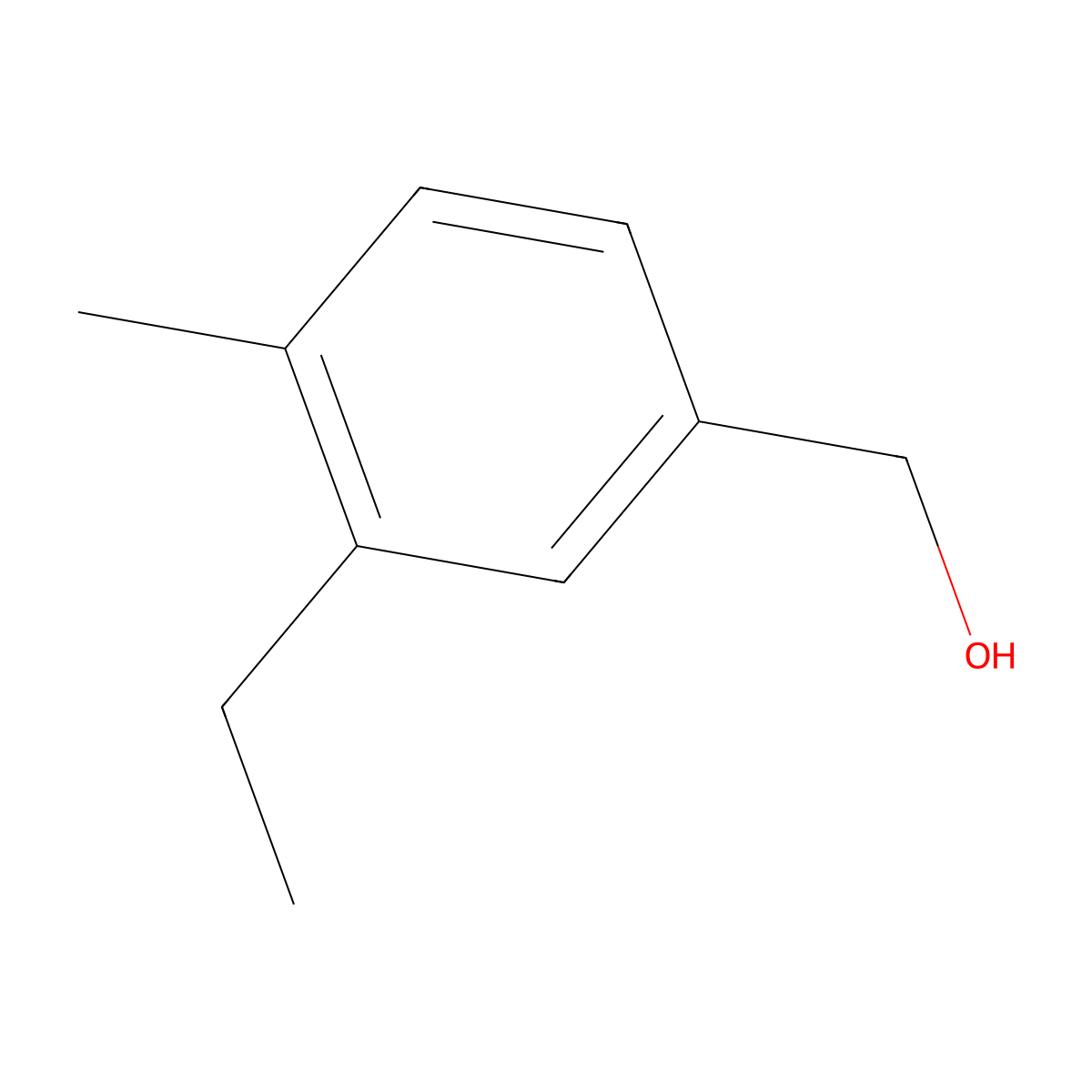 (3-Ethyl-4-methylphenyl)methanol molecular structure, CAS 1427432-82-3