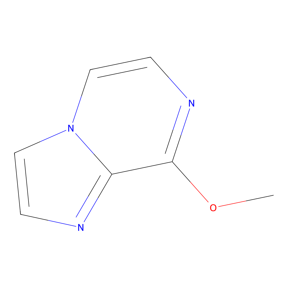 8-Methoxyimidazo[1,2-A]pyrazine molecular structure, CAS 142744-37-4