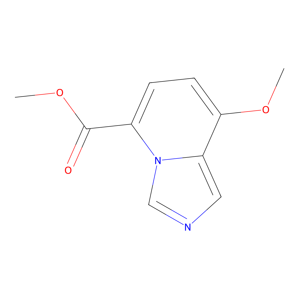 Methyl 8-methoxyimidazo[1,5-a]pyridine-5-carboxylate molecular structure, CAS 1427451-67-9