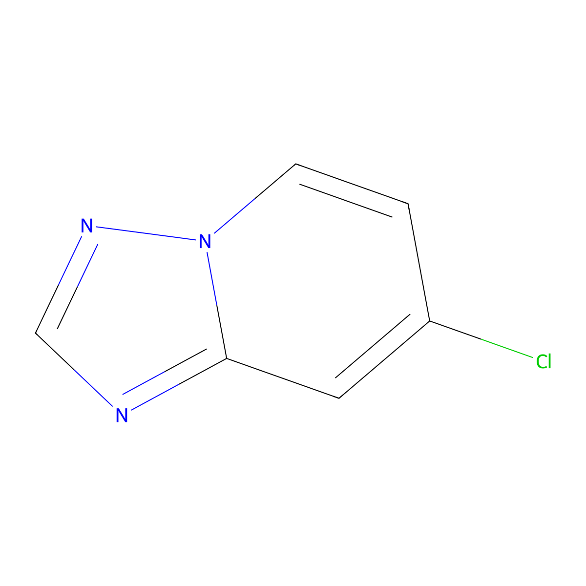 7-Chloro-[1,2,4]triazolo[1,5-a]pyridine molecular structure, CAS 1427452-48-9