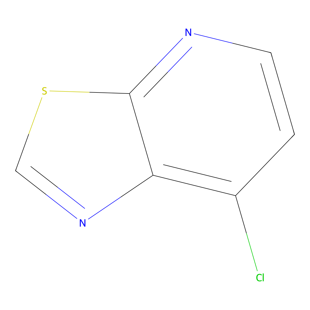 7-Chlorothiazolo[5,4-B]pyridine molecular structure, CAS 1427501-90-3