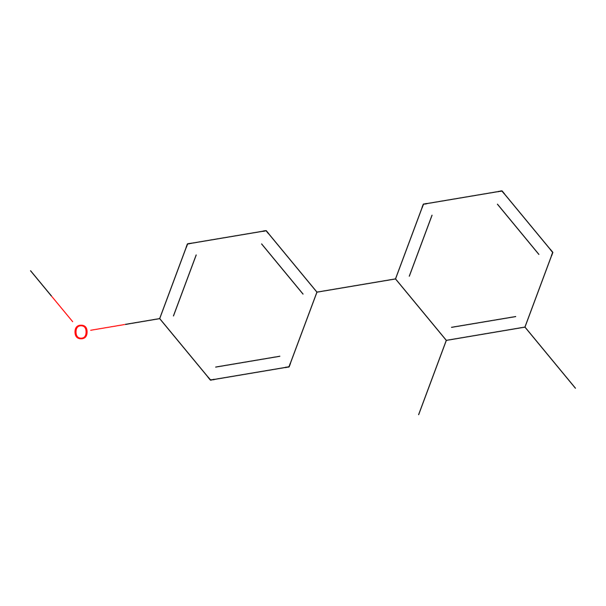 4'-Methoxy-2,3-dimethyl-1,1'-biphenyl molecular structure, CAS 1427675-37-3