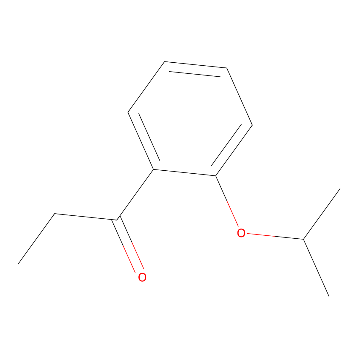 1-(2-Isopropoxyphenyl)propan-1-one molecular structure, CAS 142819-88-3