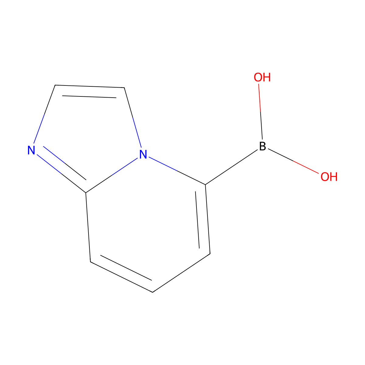 {Imidazo[1,2-a]pyridin-5-yl}boronic acid molecular structure, CAS 1428344-34-6