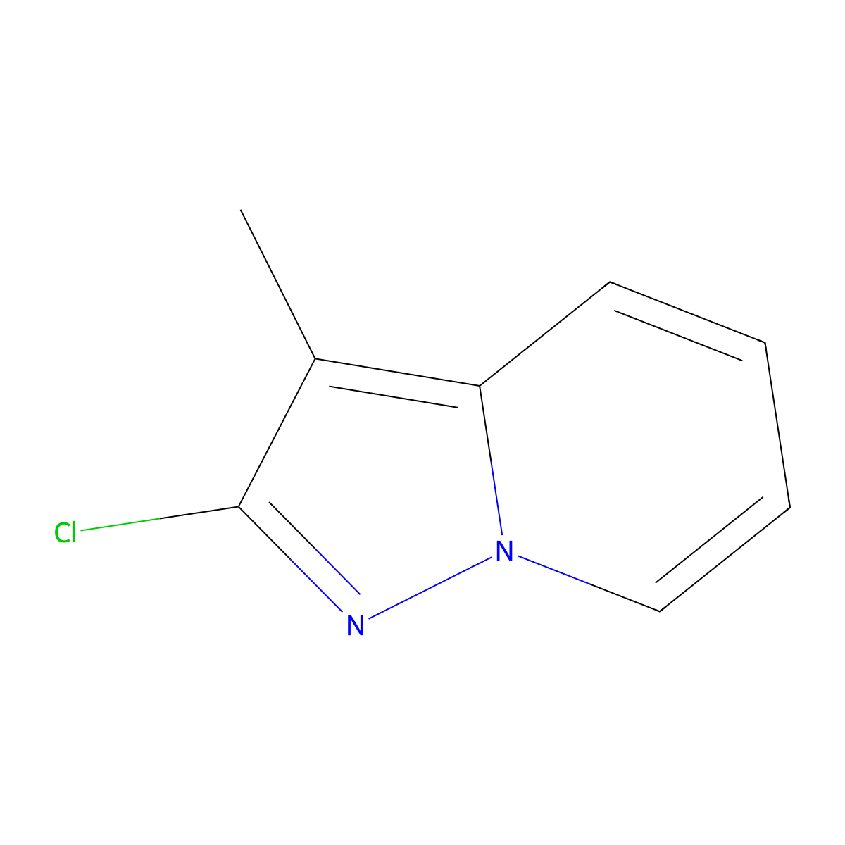 2-Chloro-3-methylpyrazolo[1,5-A]pyridine molecular structure, CAS 1428432-88-5