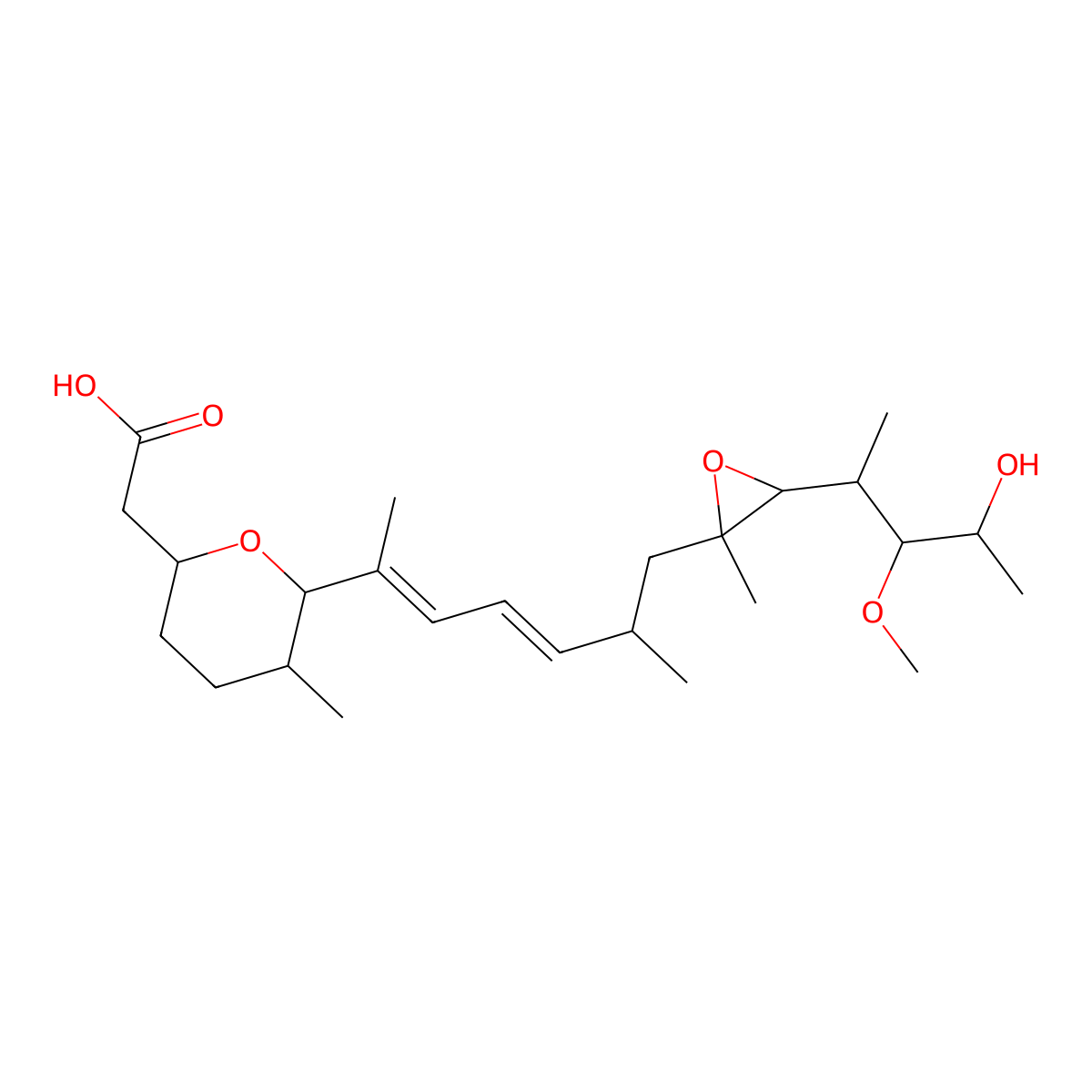Herboxidiene molecular structure, CAS 142861-00-5