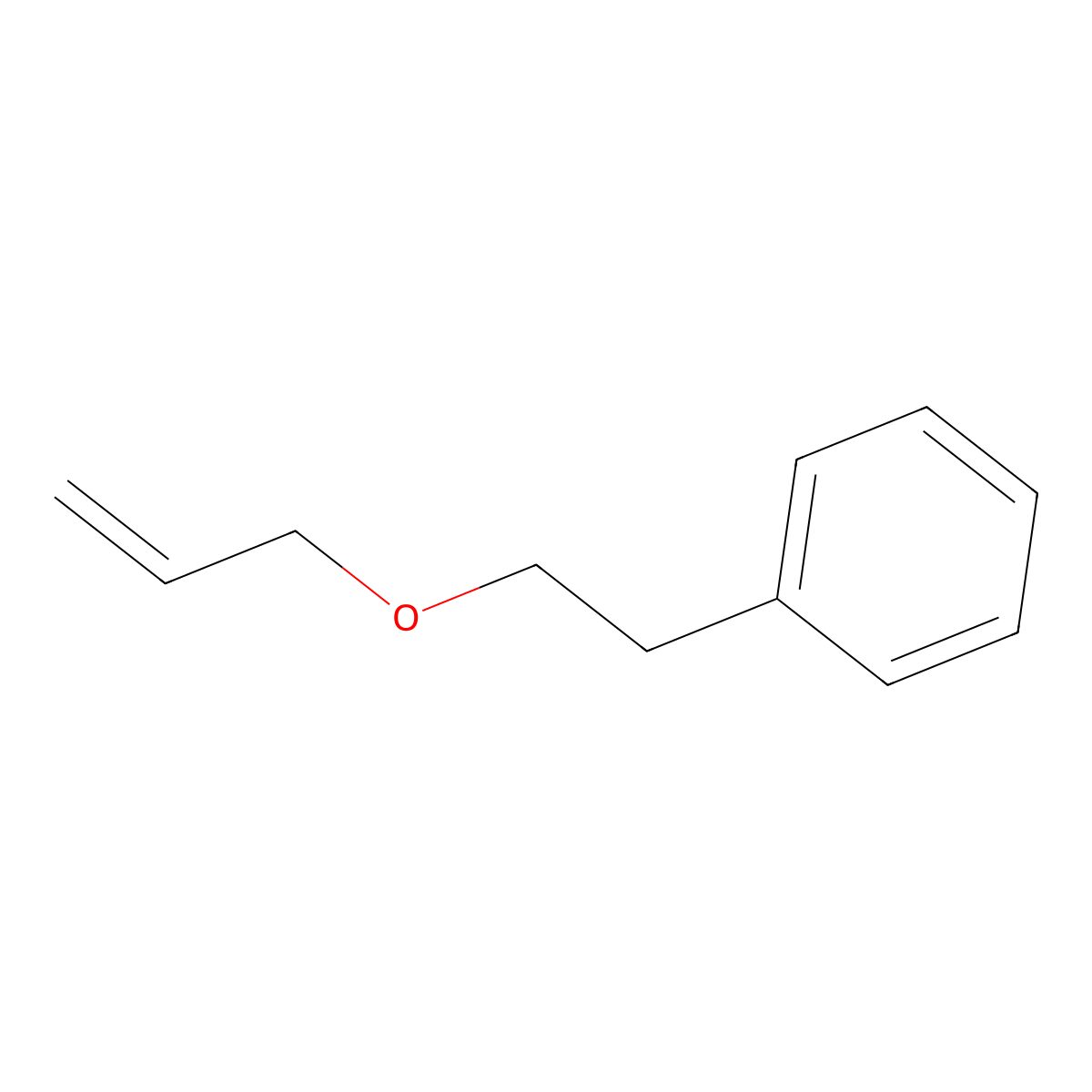 (2-Allyloxyethyl)benzene molecular structure, CAS 14289-65-7