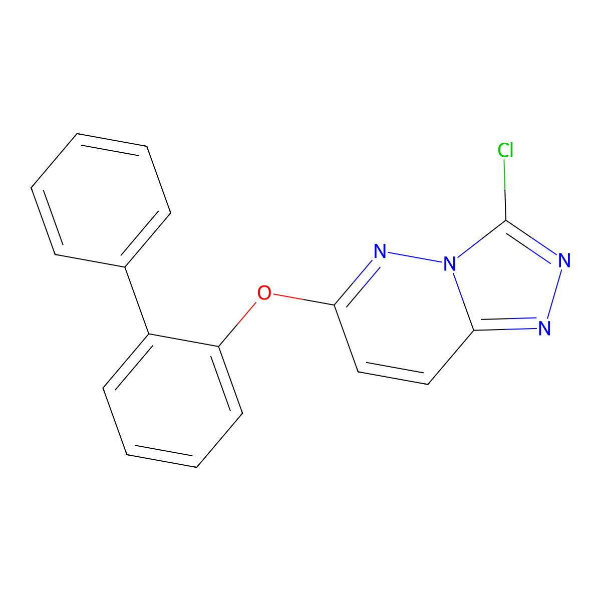 6-([1,1'-Biphenyl]-2-yloxy)-3-chloro-[1,2,4]triazolo[4,3-b]pyridazine molecular structure, CAS 1429024-58-7