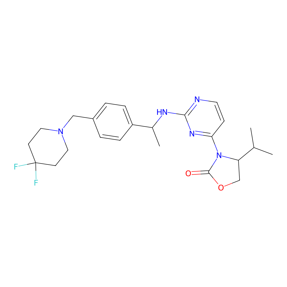 Mutant IDH1-IN-2 molecular structure, CAS 1429176-69-1