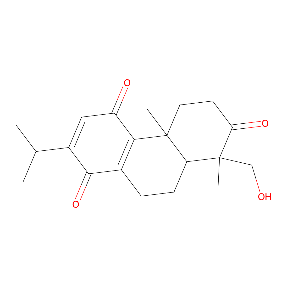 Triptoquinone B molecular structure, CAS 142937-50-6