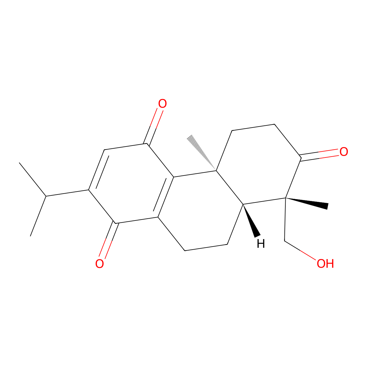 Triptoquinone B molecular structure, CAS 142937-50-6