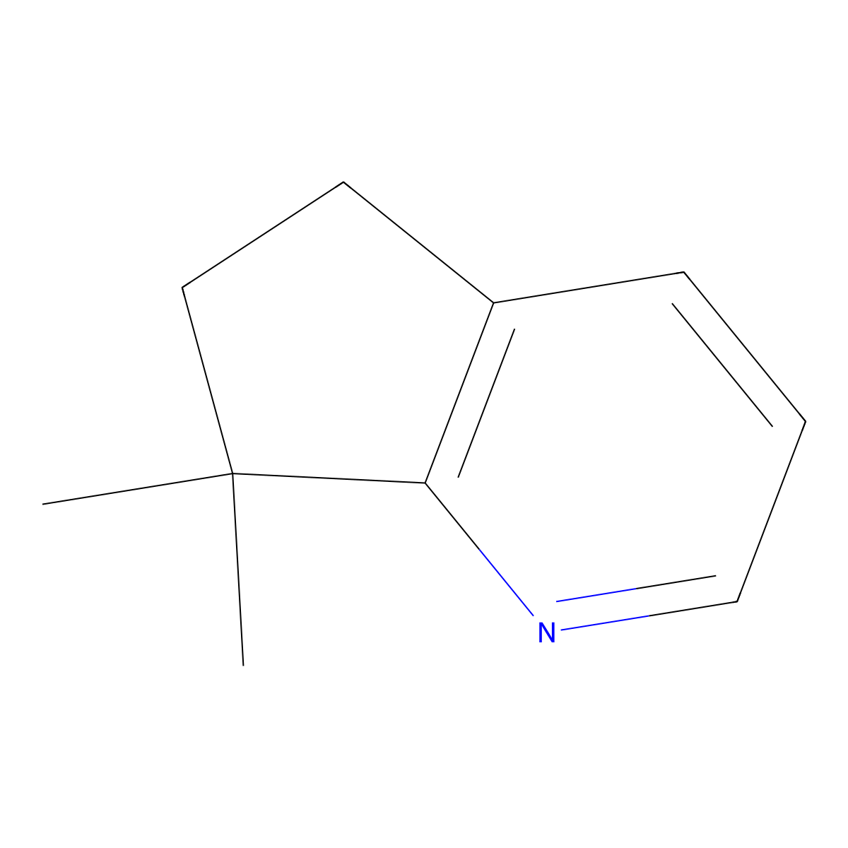 7,7-Dimethyl-6,7-dihydro-5H-cyclopenta[B]pyridine molecular structure, CAS 1429434-03-6