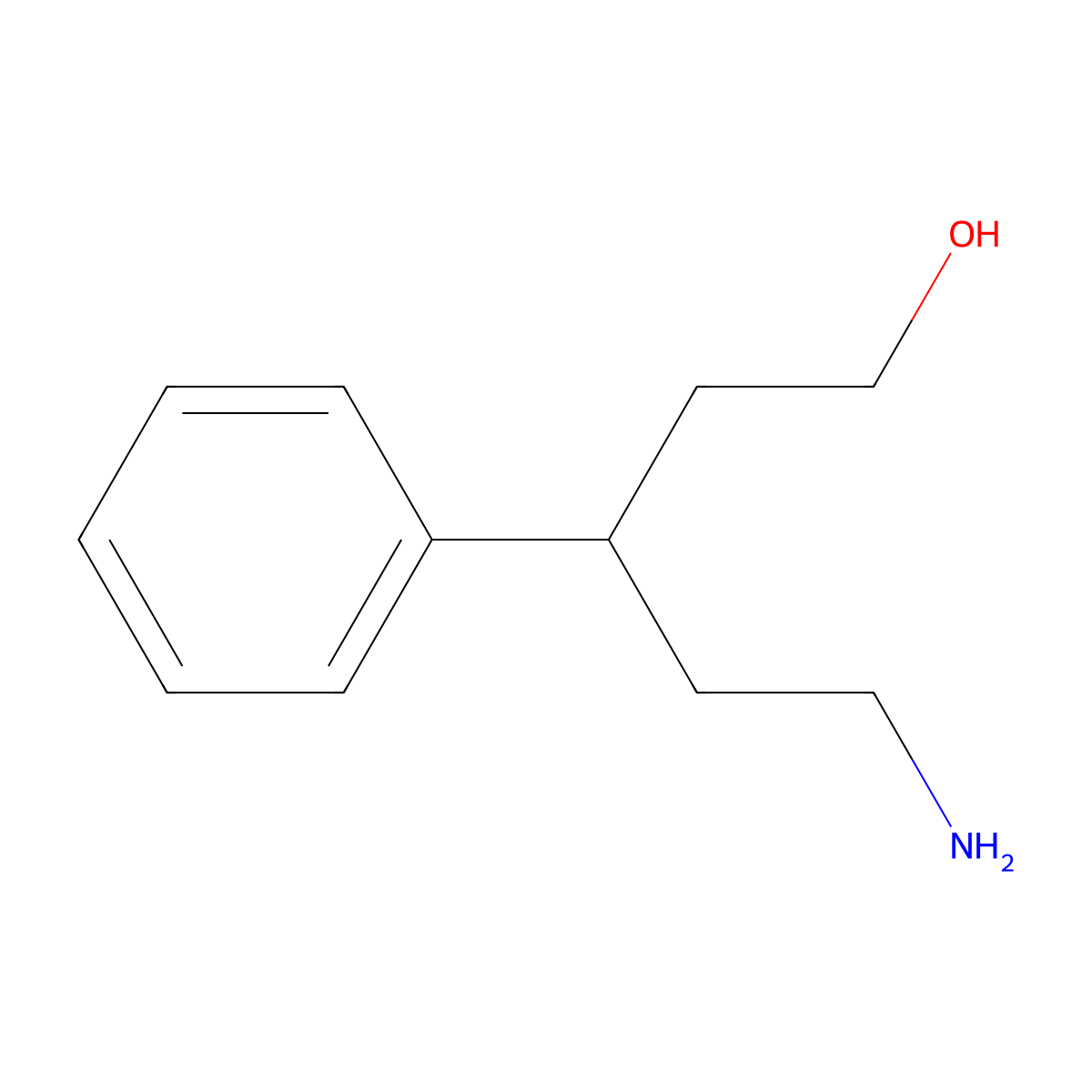 5-Amino-3-phenylpentan-1-ol molecular structure, CAS 1429481-77-5