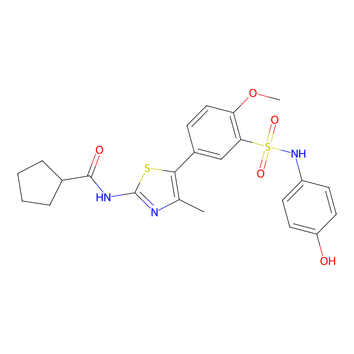 PI4KIIIbeta-IN-9 molecular structure, CAS 1429624-84-9