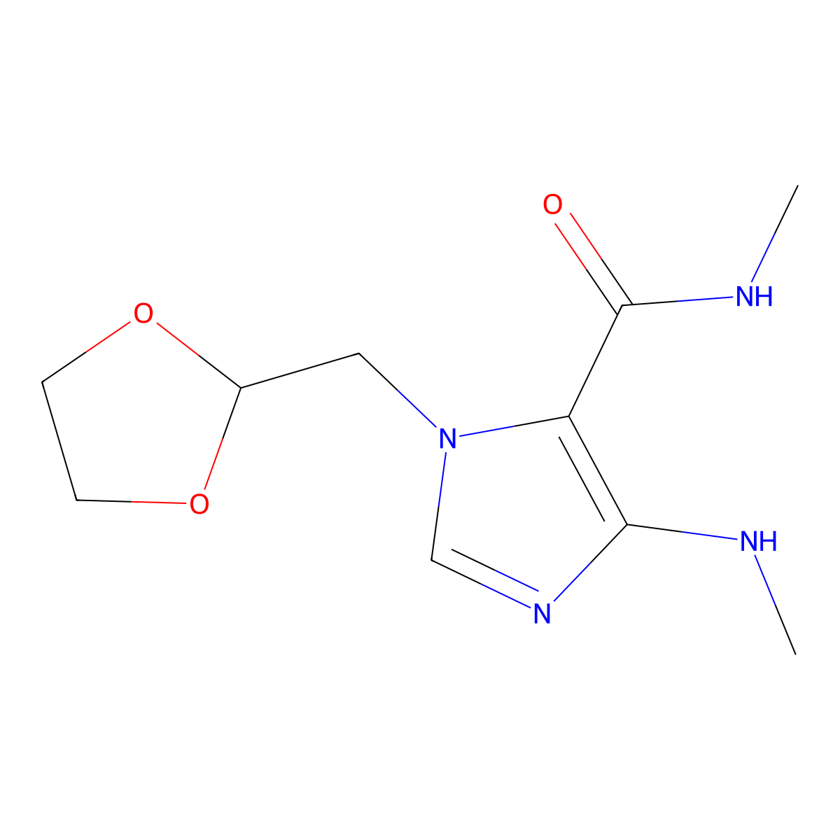 Doxofylline Impurity 1 molecular structure, CAS 1429636-74-7