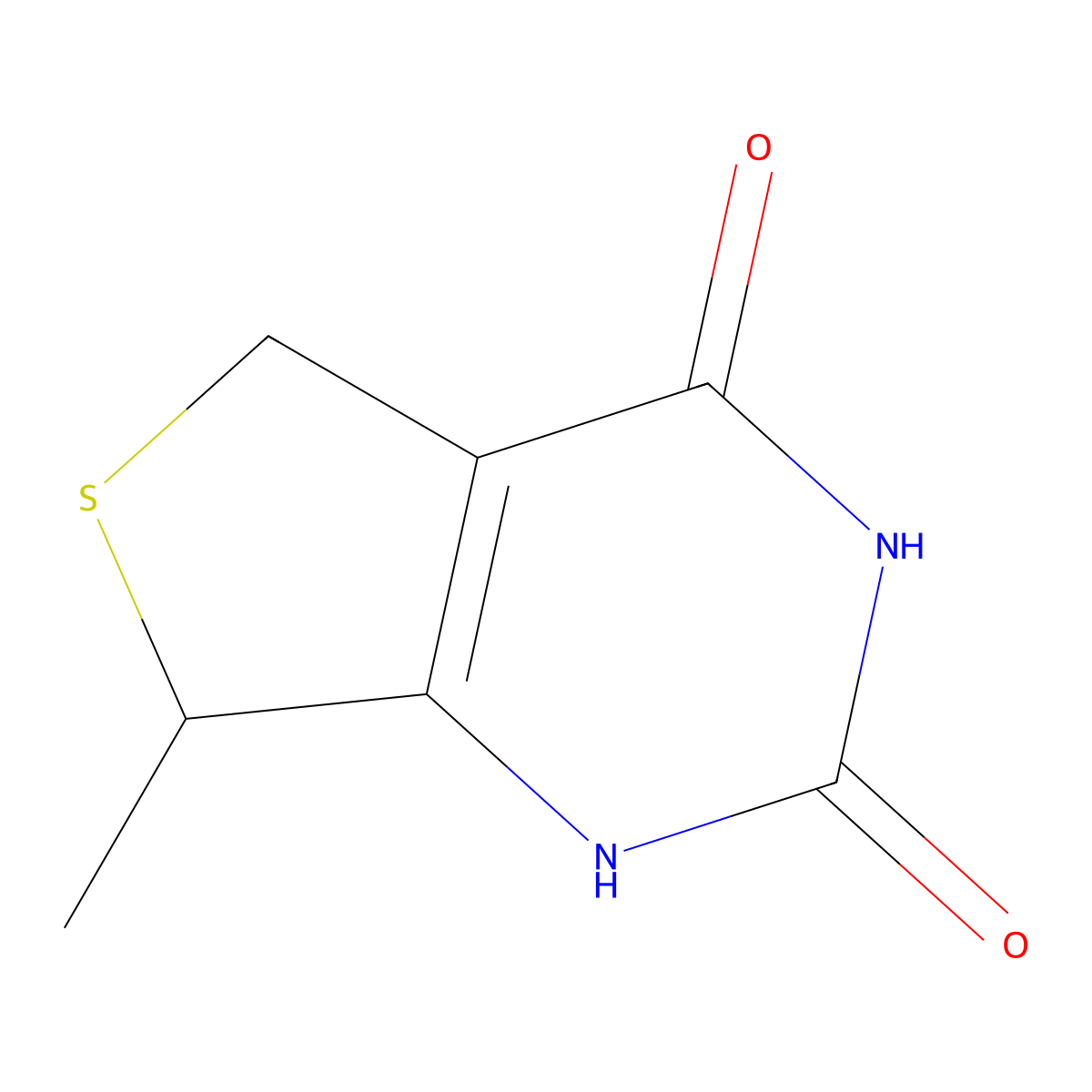 7-Methyl-5,7-dihydrothieno[3,4-D]pyrimidine-2,4(1H,3H)-dione molecular structure, CAS 1429639-80-4