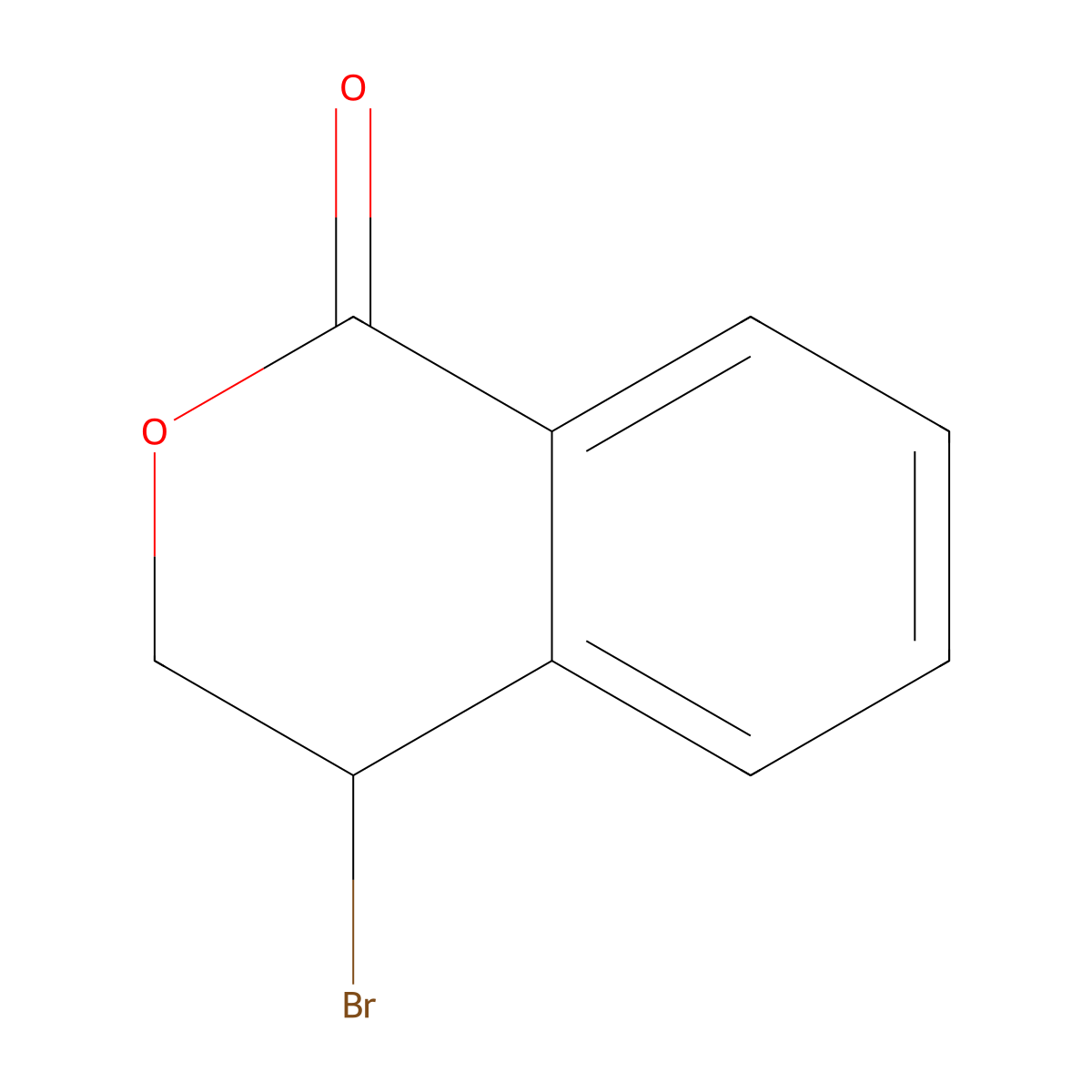 4-Bromoisochroman-1-one molecular structure, CAS 1429654-95-4