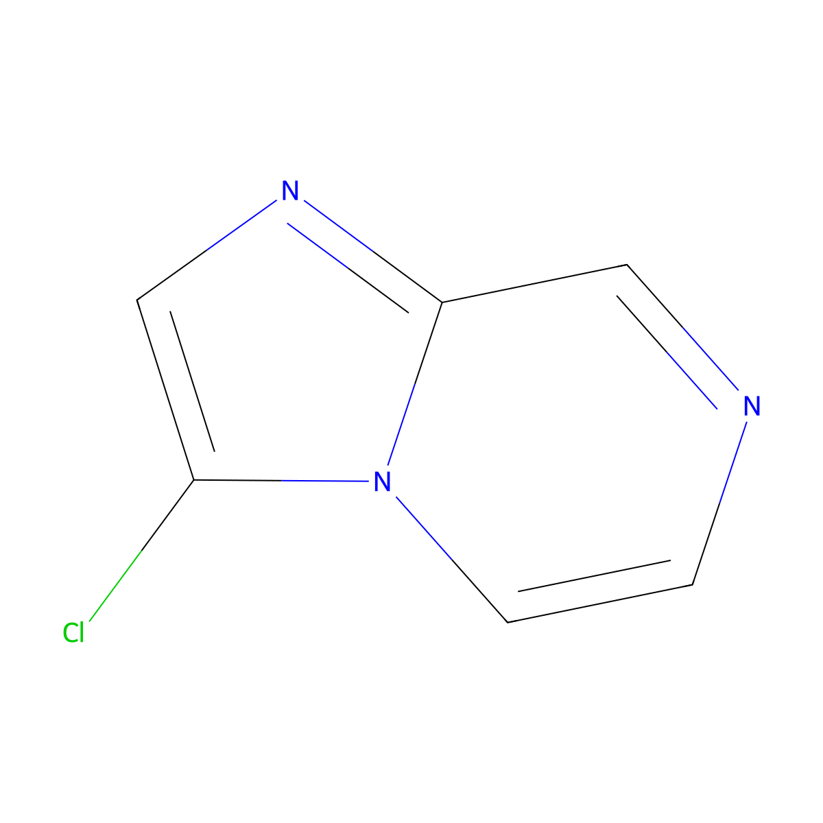 3-Chloroimidazo[1,2-a]pyrazine molecular structure, CAS 1429665-39-3