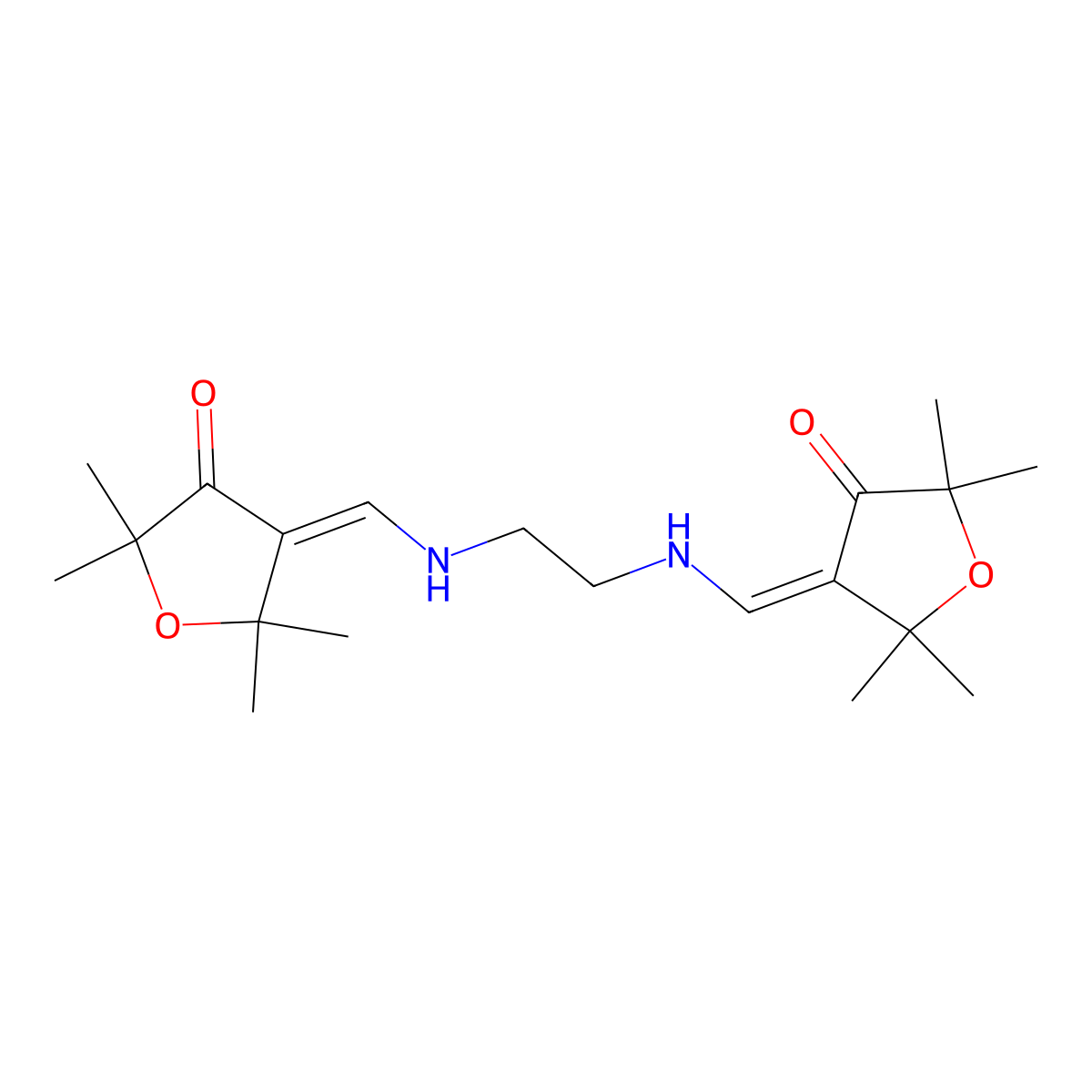 Furomine molecular structure, CAS 142996-66-5