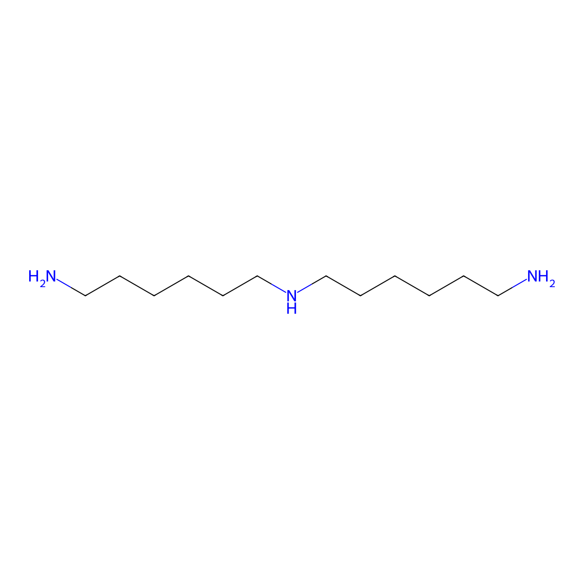 N-(6-Aminohexyl)-1,6-hexanediamine molecular structure, CAS 143-23-7