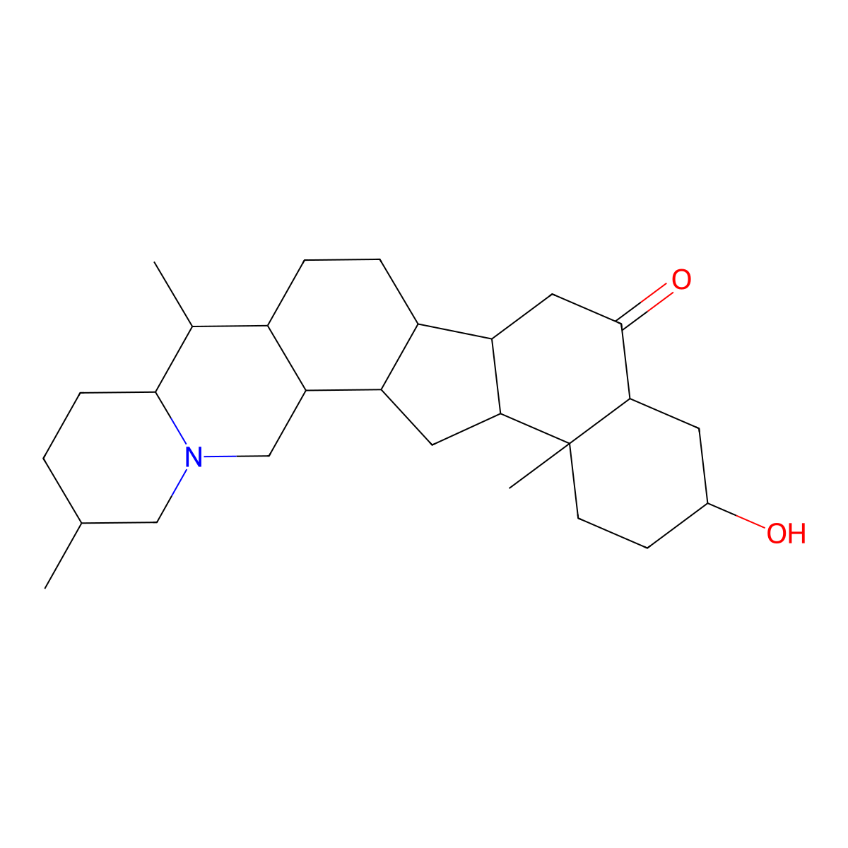 Zhebeirine molecular structure, CAS 143120-47-2