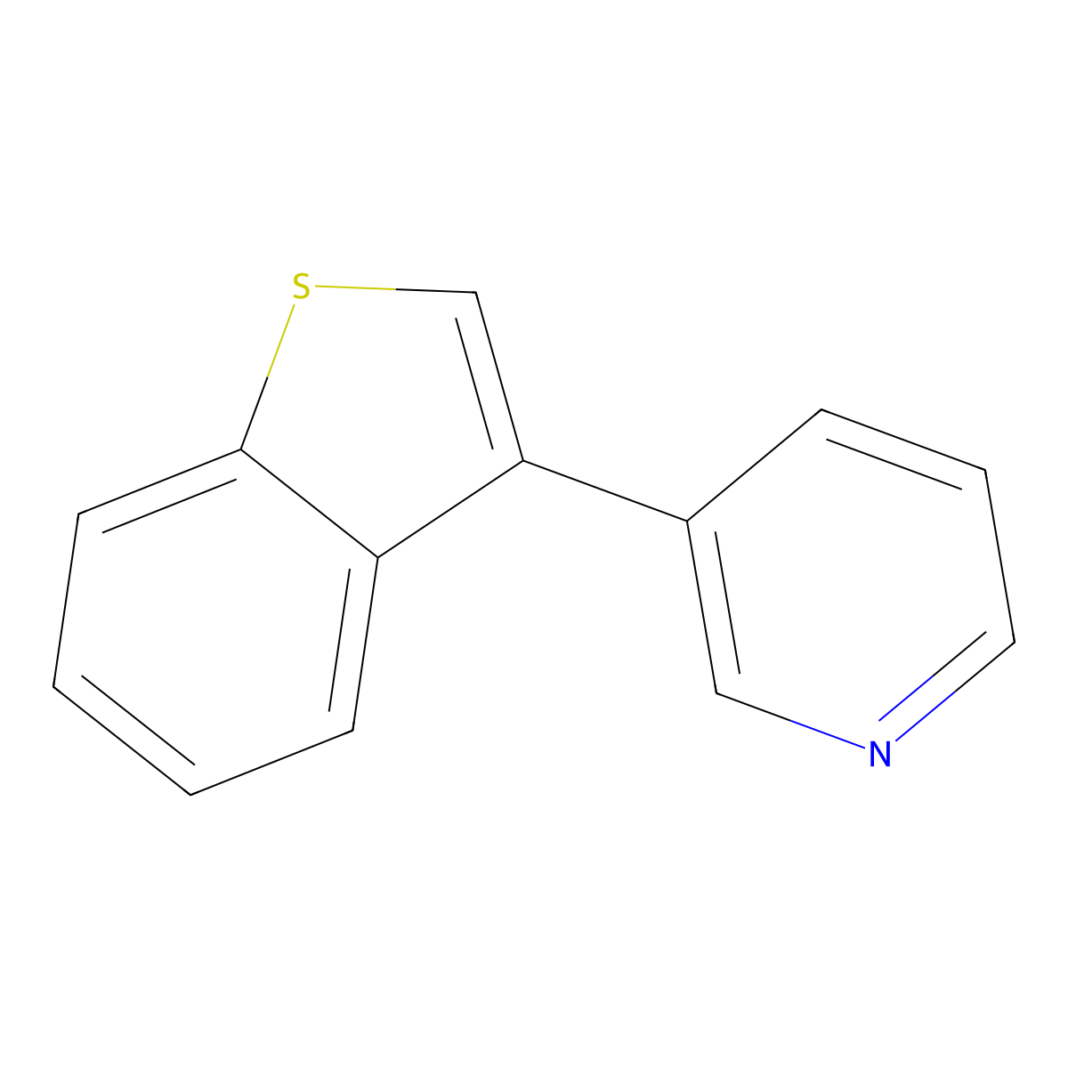3-(Benzo[b]thiophen-3-yl)pyridine molecular structure, CAS 1431298-26-8