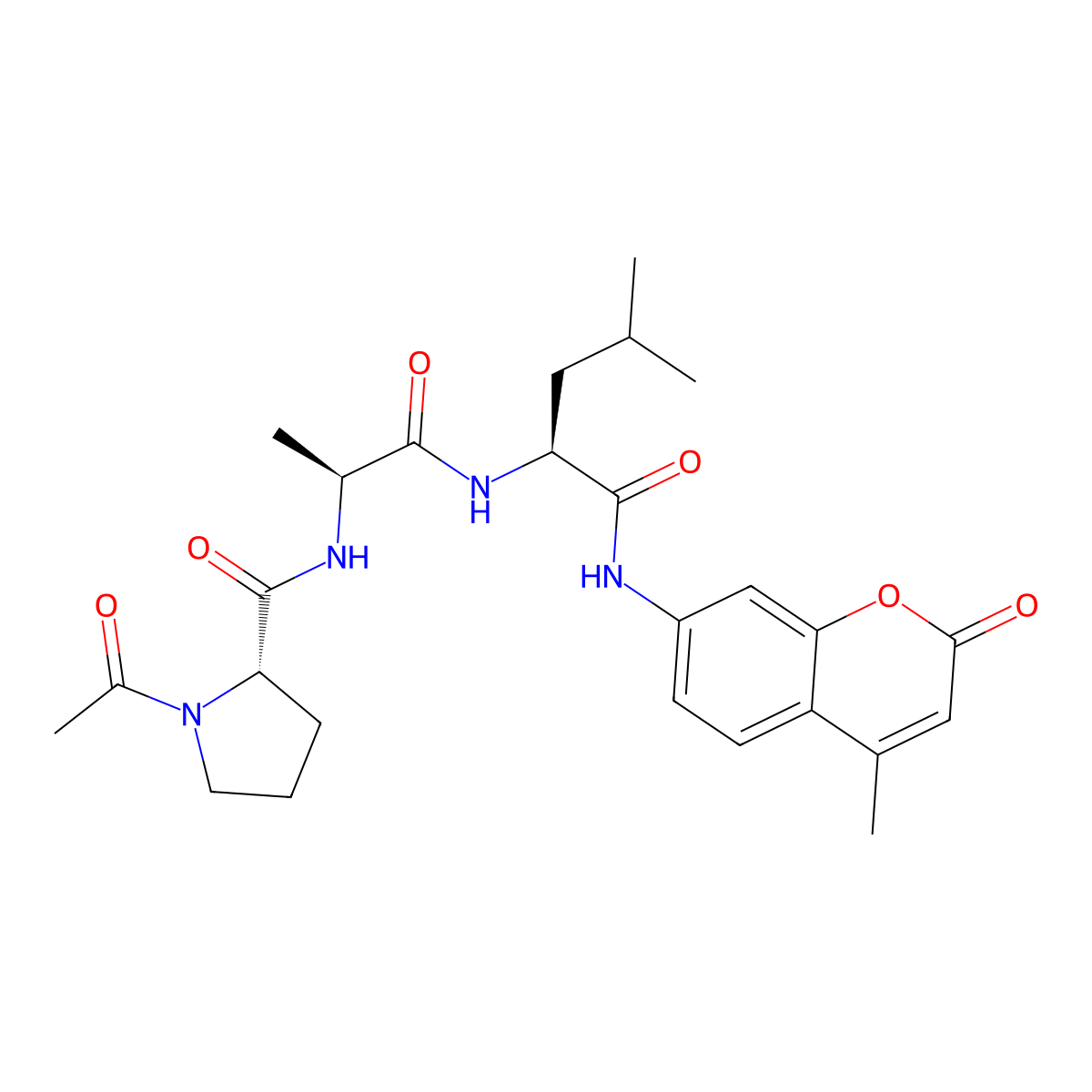 Ac-PAL-AMC molecular structure, CAS 1431362-79-6