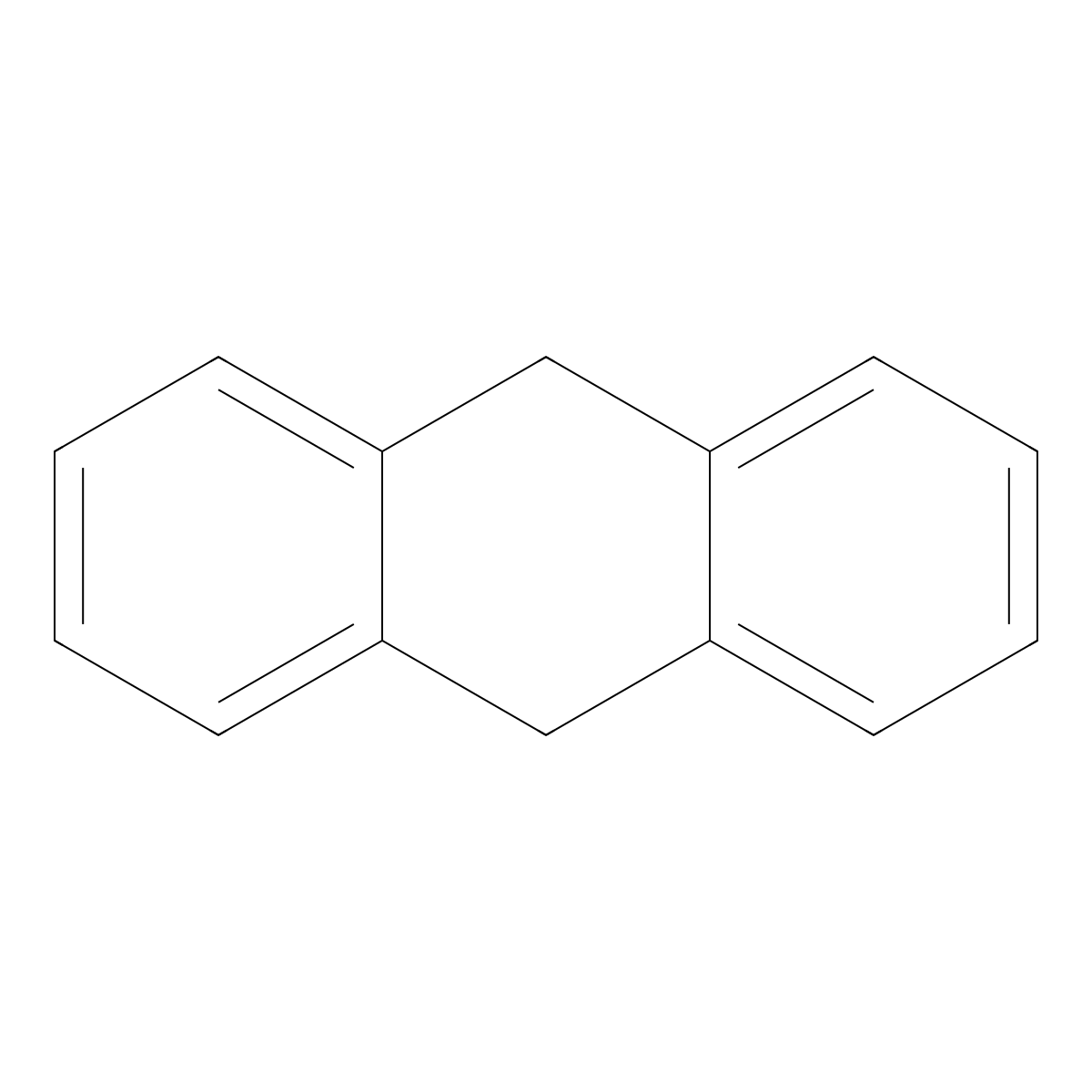 9,10-Dihydroanthracene molecular structure, CAS 14314-91-1