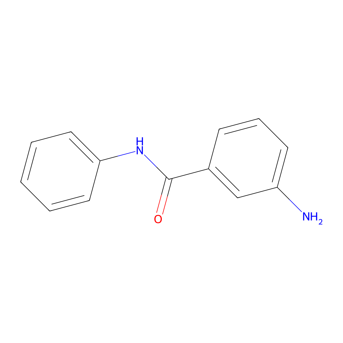 3-Aminobenzanilide molecular structure, CAS 14315-16-3