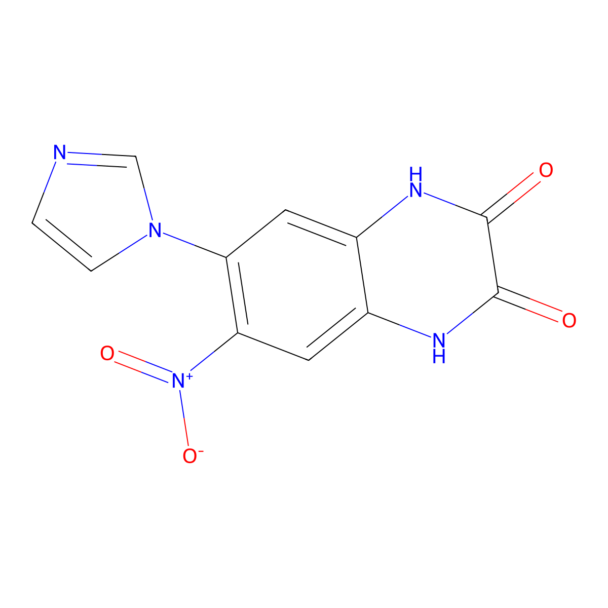 YM-90K Free base molecular structure, CAS 143151-35-3