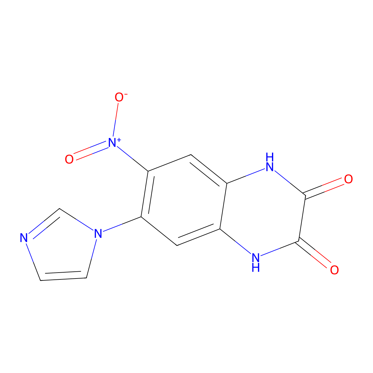 YM-90K Free base molecular structure, CAS 143151-35-3