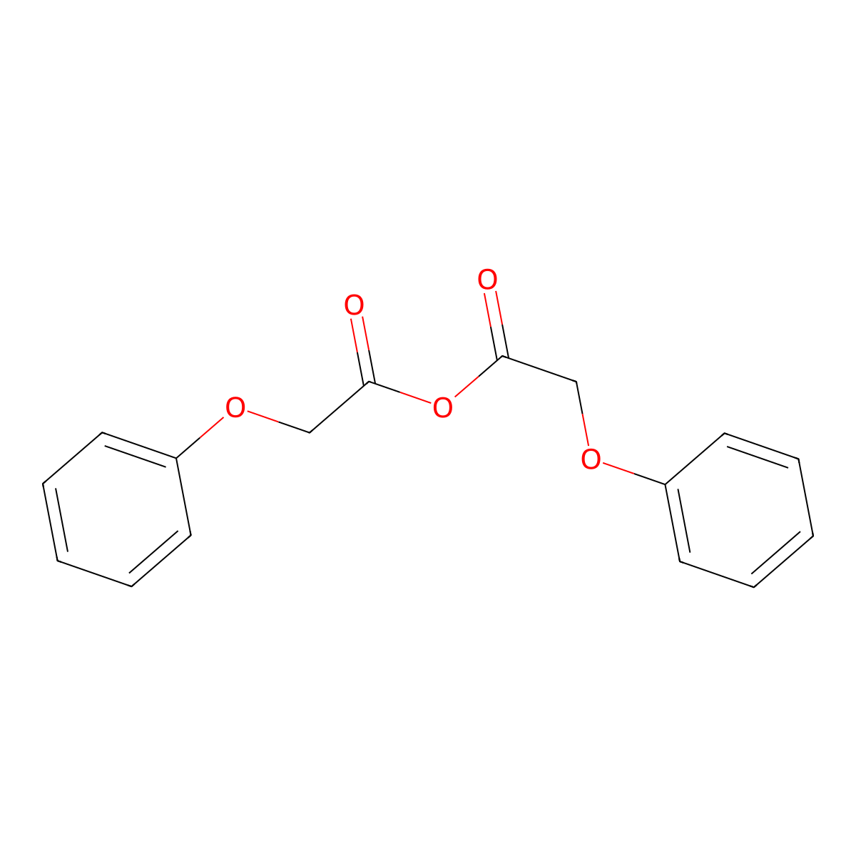 Phenoxyacetic Anhydride molecular structure, CAS 14316-61-1