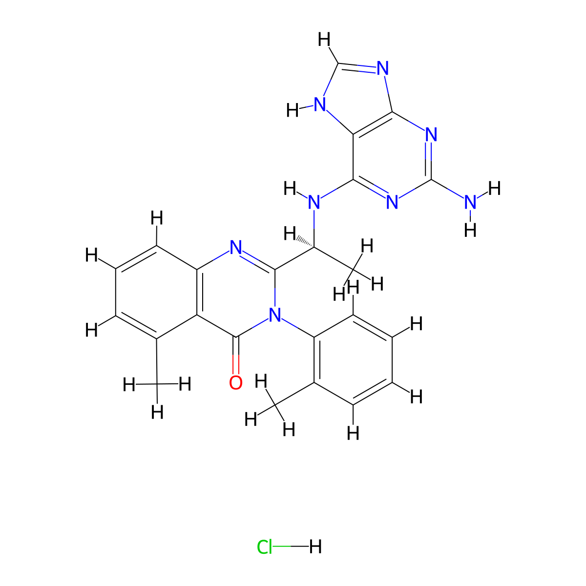 CAL-130 (Hydrochloride) molecular structure, CAS 1431697-78-7