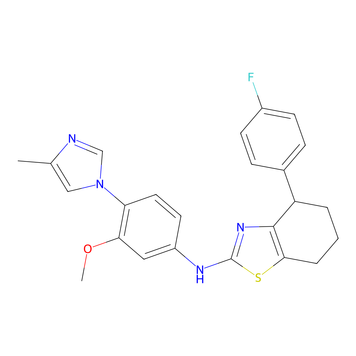 gamma-Secretase modulator 3 molecular structure, CAS 1431697-84-5