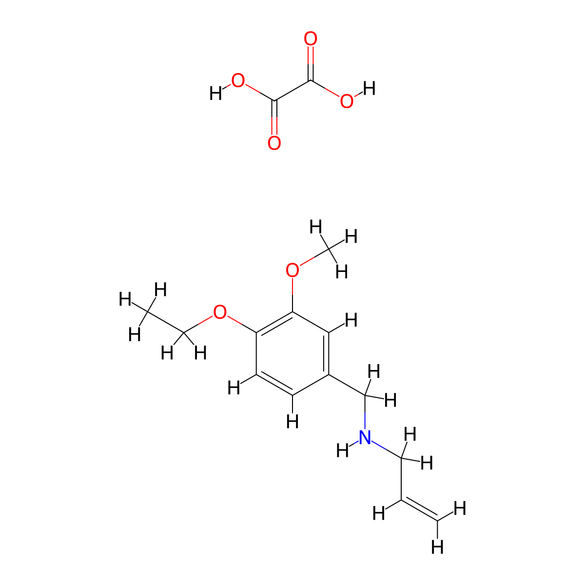 N-(4-ethoxy-3-methoxybenzyl)prop-2-en-1-amine molecular structure, CAS 1431964-70-3