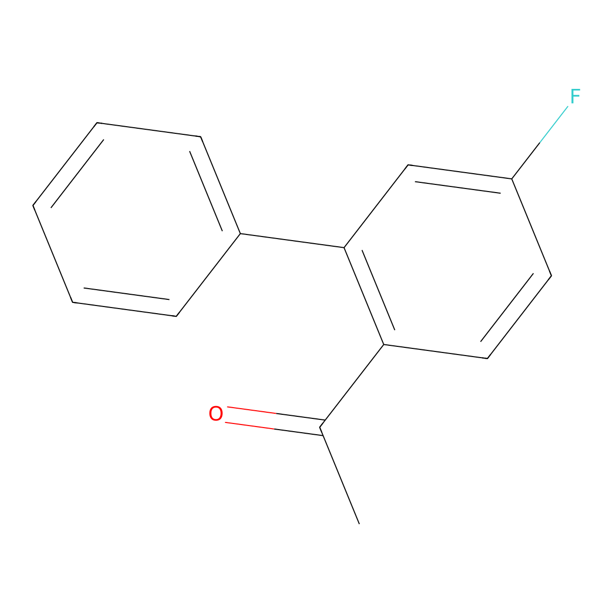 1-(5-Fluoro-[1,1'-biphenyl]-2-yl)ethanone molecular structure, CAS 1432036-98-0