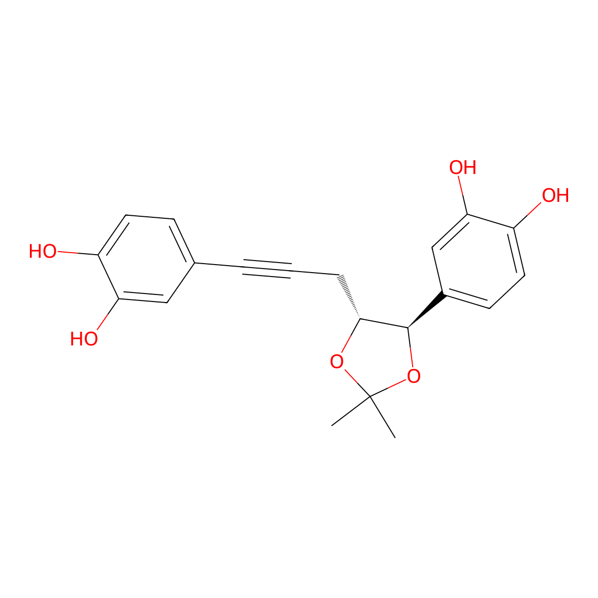 Nyasicol 1,2-acetonide molecular structure, CAS 1432057-64-1
