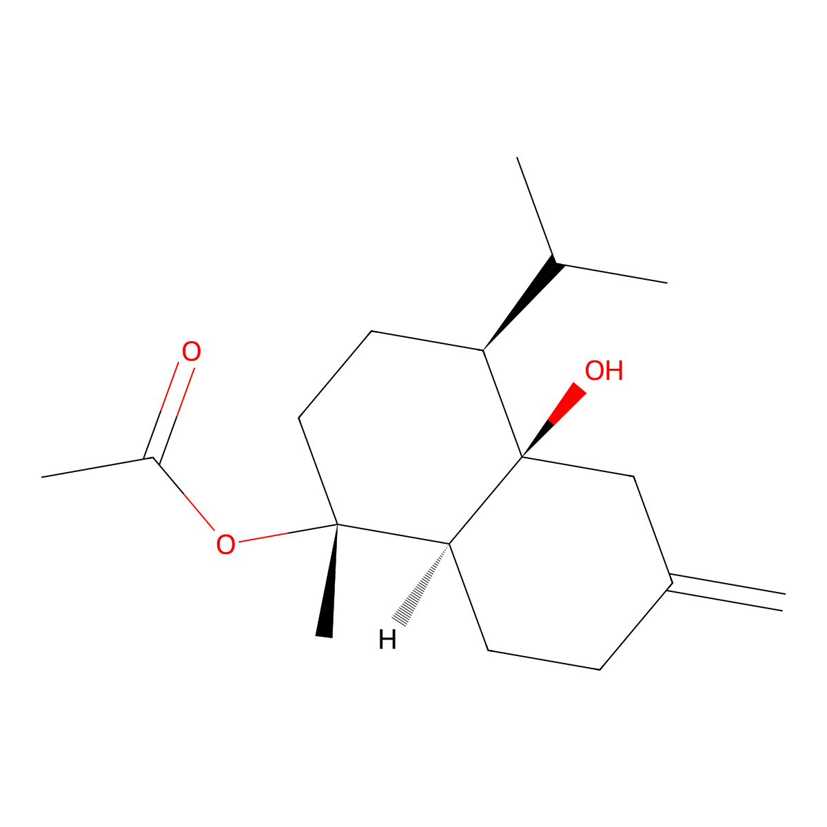 10-O-Acetylisocalamendiol molecular structure, CAS 1432064-69-1