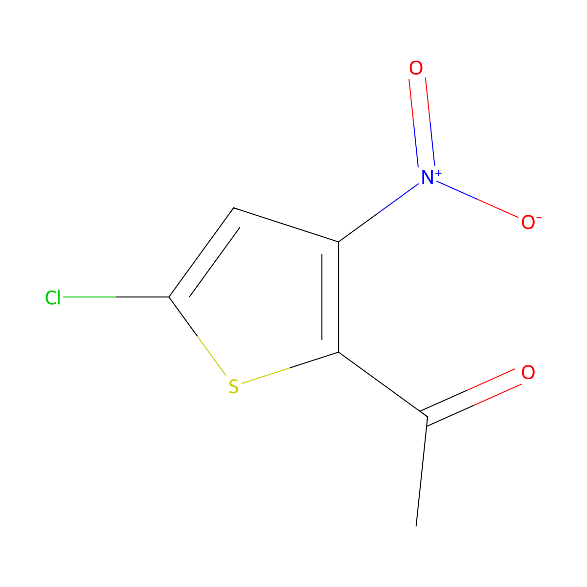 1-(5-Chloro-3-nitrothiophen-2-YL)ethan-1-one molecular structure, CAS 1432323-31-3