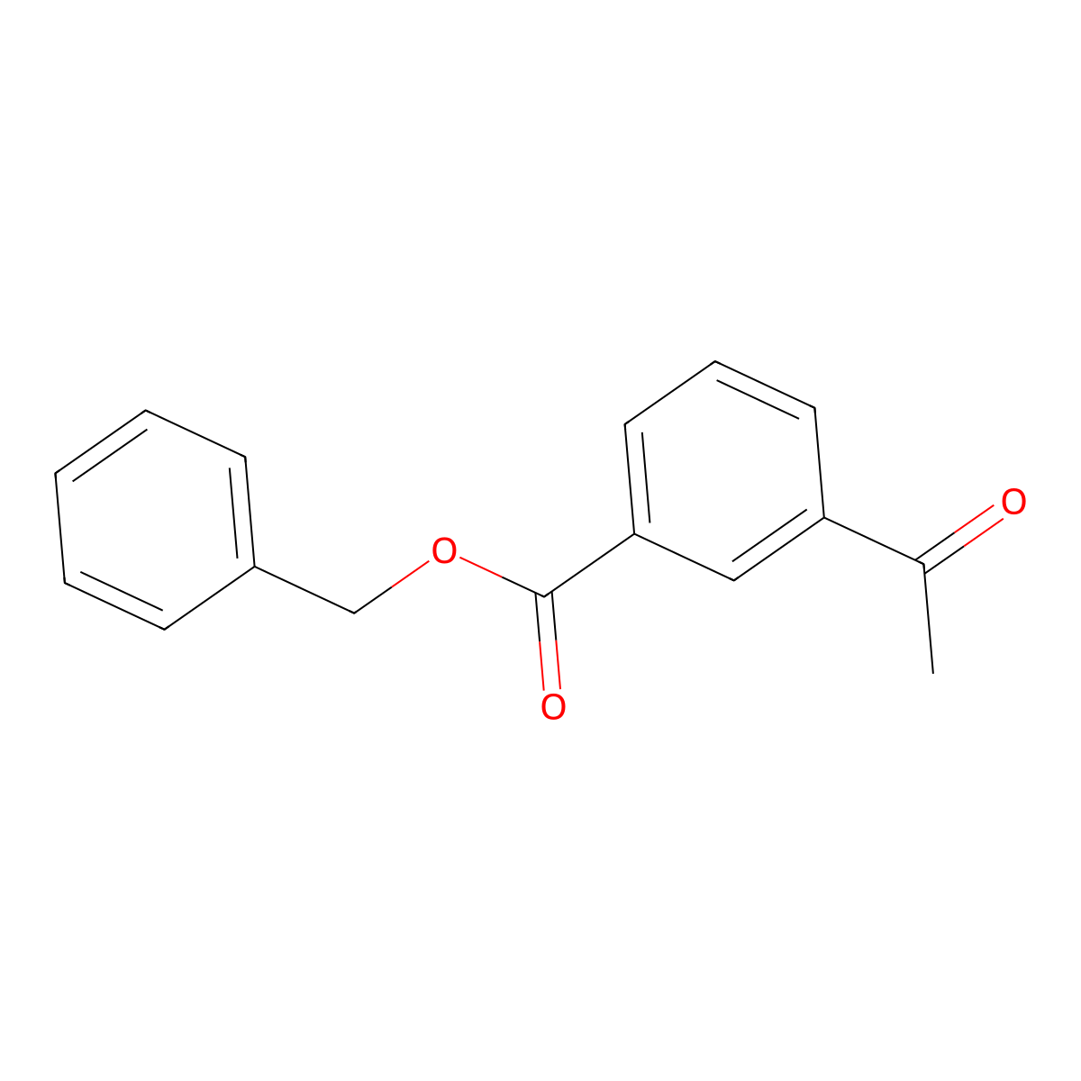 Benzyl 3-acetylbenzoate molecular structure, CAS 1432485-05-6