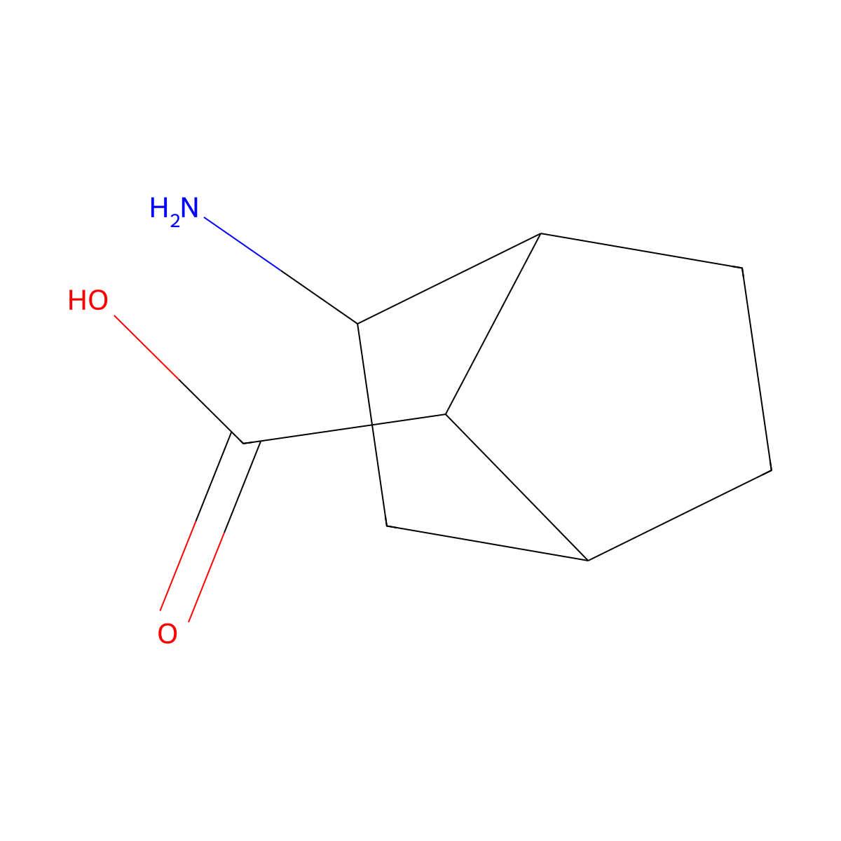 2-Aminobicyclo[2.2.1]heptane-7-carboxylic acid molecular structure, CAS 1432677-80-9